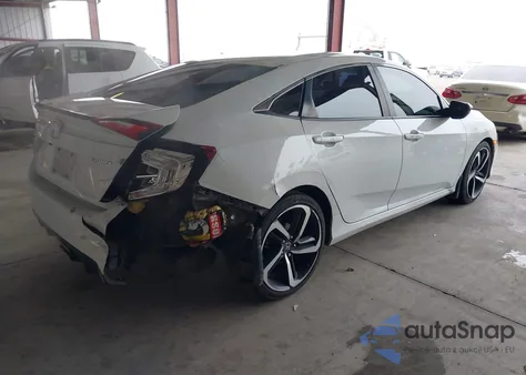 2020 Honda Civic Sport из США, поврежденный, VIN 2HGFC2F85LH572581